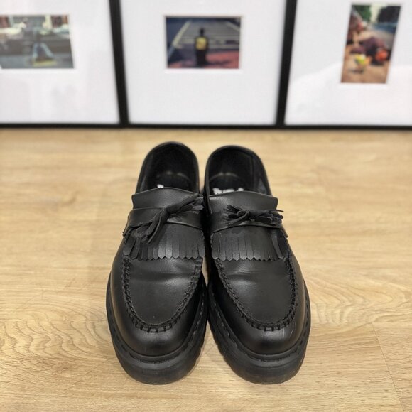 Dr Martens Vegan Adrian Felix Platform Tassel Loafers - Picture 4 of 4